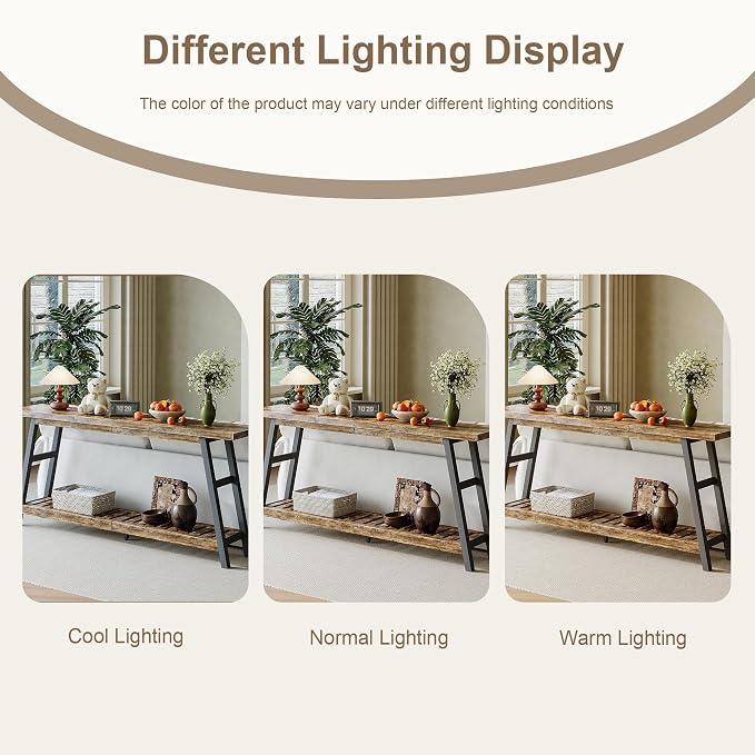 ChooChoo 70.9 Inch Long Console Tables - Image 9
