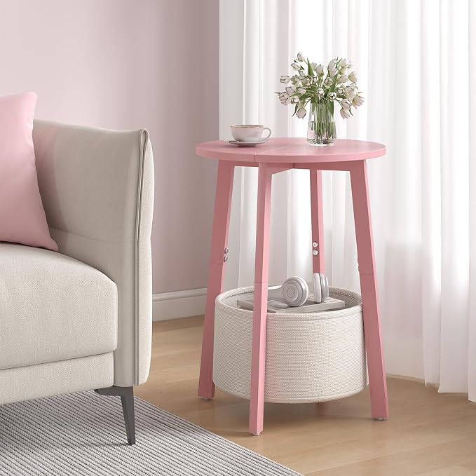 sthmec Small Round Side End Table - Image 2