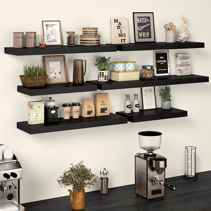 36 Inch Floating Shelves, 12 Inch Deep Floating Shelves - Image 2