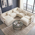 111.4" V-Shaped Corner Couch Sectional by MUDANT