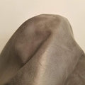 NAT Leathers| Gray Soft Faux Vegan PU Leather by The Yard Synthetic Pleather by NATLeathers