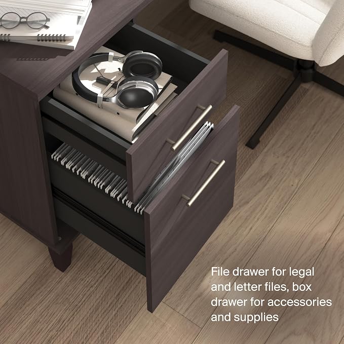 Bush Furniture 60-inch L Shaped Desk - Image 6