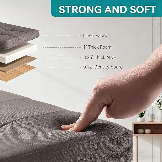 BRIAN & DANY Small Ottoman - Image 4