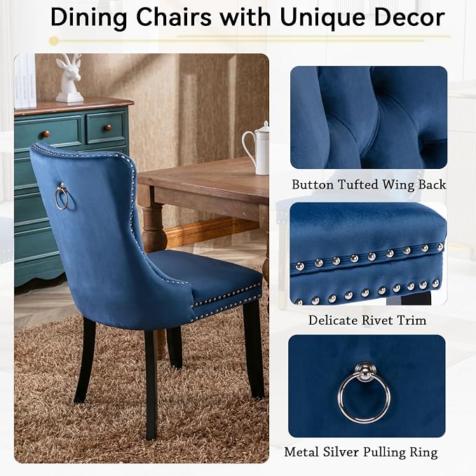 Henf 9 Pieces Extendable Dining Table Set - Image 6