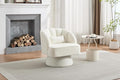 Garvee Ultra-Plush Swivel Accent Chair, 360° Barrel Lounge Chair by Garvee