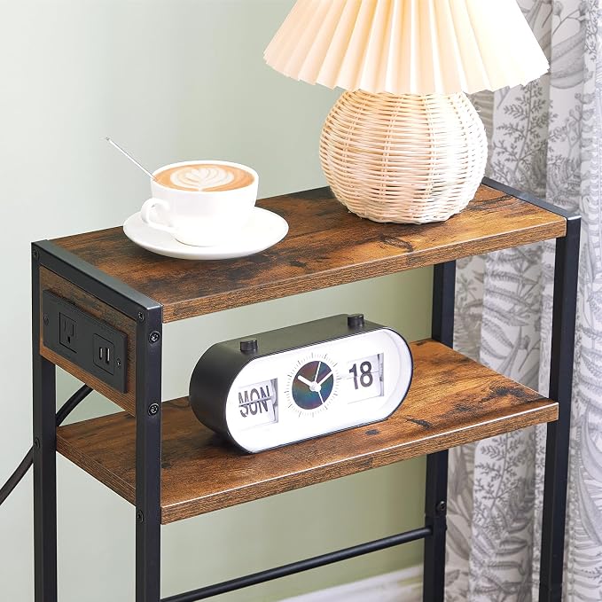 HOOBRO Small Narrow Side Table - Image 7