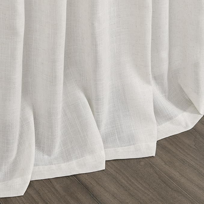 Nanspring Natural Linen Curtains 90 Inches Long - Image 9