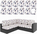 hyha 12Pcs Patio Cushion Covers, Stretch Outdoor Couch Cushion Covers, Washable by hyha