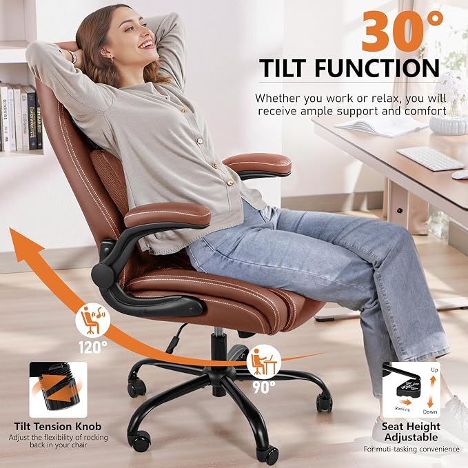 BESTFAIR Office Chair, Ergonomic Computer Desk Chairs - Image 6