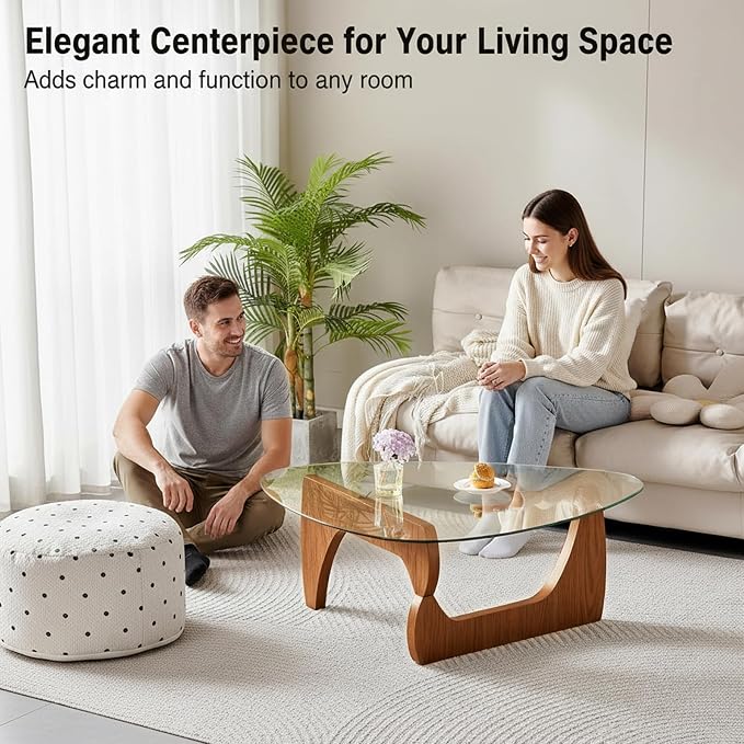 Coffee Table for Living Room, Mid Century Modern Coffee Table - Image 6
