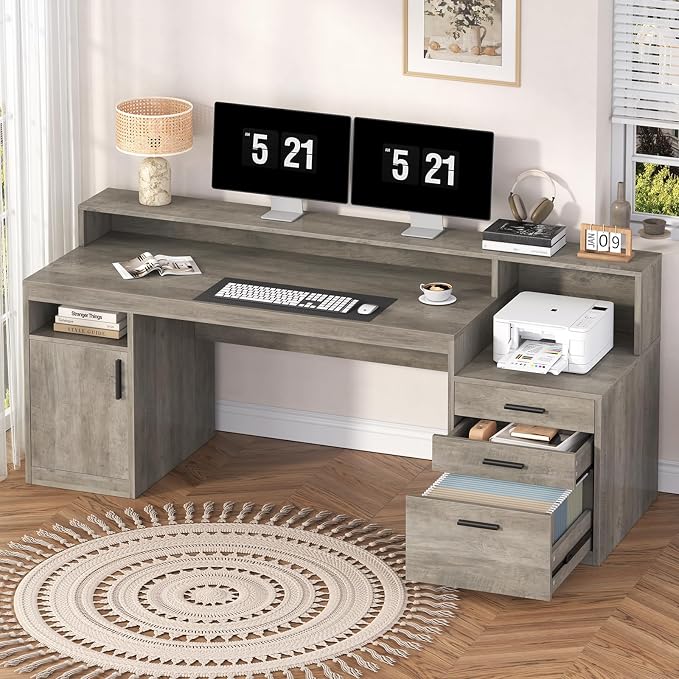 YOMILUVE Executive Computer Desk by YomiluveDesign