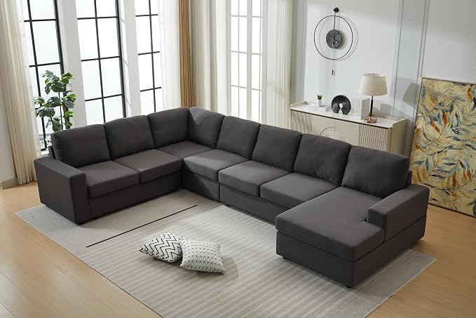 Ball & Cast 147" L-Shaped Sectional Couches - Image 13