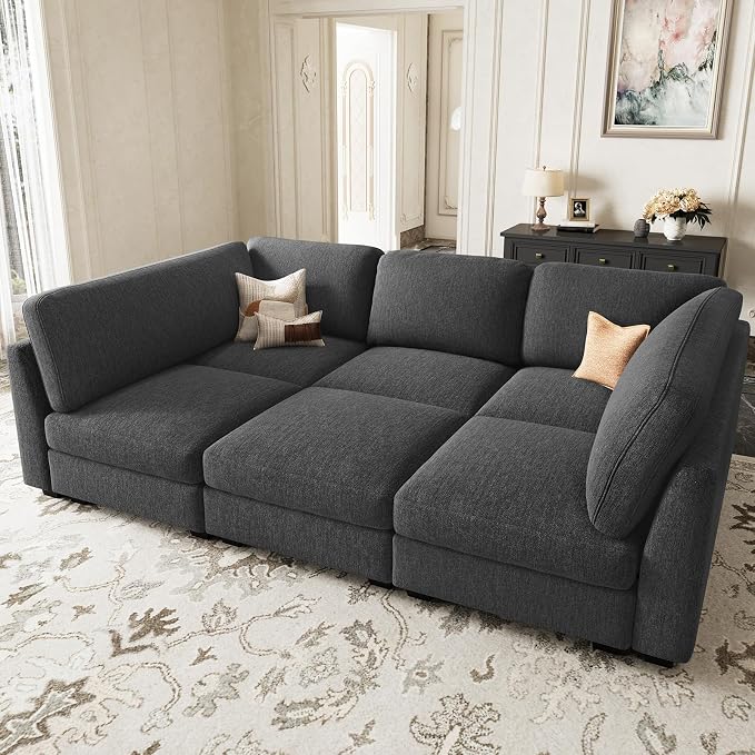 Belffin 86.2" Sectional Sleeper Sofa Bed by Belffin