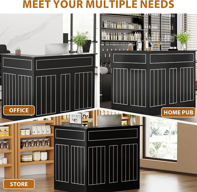 Godchoices L Shaped Home Bar Unit - Image 8