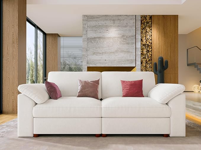 EASE MOOSE Modern Loveseat Sofa by EASEMOOSE