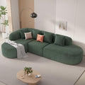 114 Inch Boneless Couches for Living Room, Modern Modular Sectional Sofa by Luxanimarion