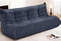 Bean Bag 3-Seater Chair Big Sofa Beanbag Chair by Cansunna