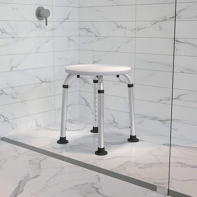 Flash Furniture Hercules Series Aluminum Bath and Shower Chair - Image 2