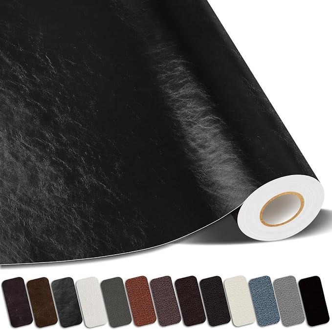 Kangshoon Leather Repair Patches, 17X79 Inch Self-Adhesive Leather Repair Tape by GiveYourFurnitureaNewLife