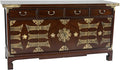 Oriental Furniture Korean Antique Style Coffee Table Low Chest by RedLantern