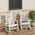GarveeLife Poly Lumber Rocking Chair Outdoor Set of 2 by GarveeLife
