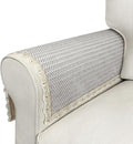 Couch Arm Covers, Couch Cover, Non-Slip Lace Armrest Covers, Headrest/Backrest by Becoolifer