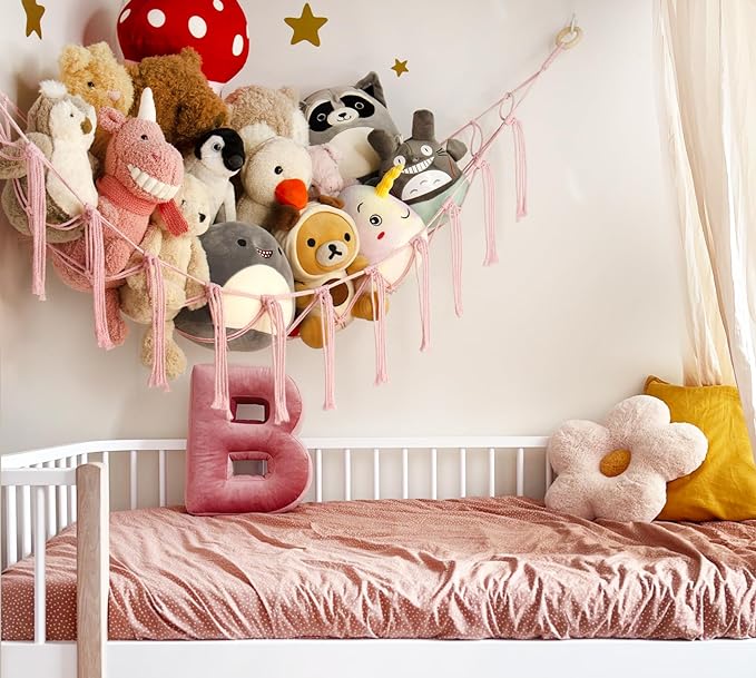 Stuffed Animal Storage Hammock Corner Net - Image 2