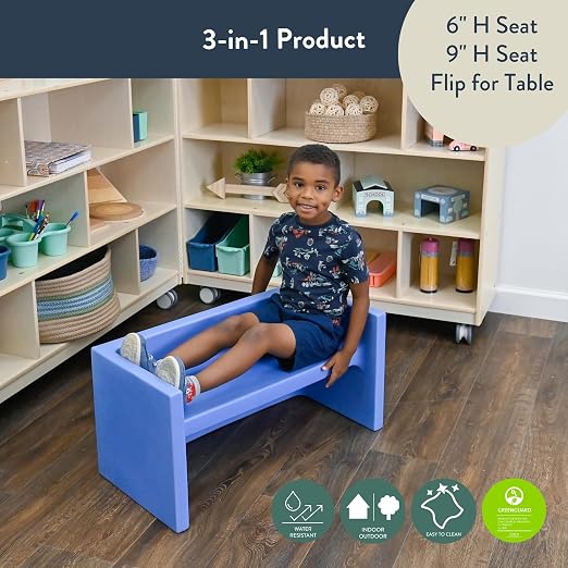 Children's Factory Adapta-Bench, Kids Flexible Seating, Preschool and Daycare - Image 4