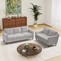 Kingfun Living Room Furniture Sets, 3 Seater Couch and Loveseat, Mid Century by KINGFUN-Anexcitingoption