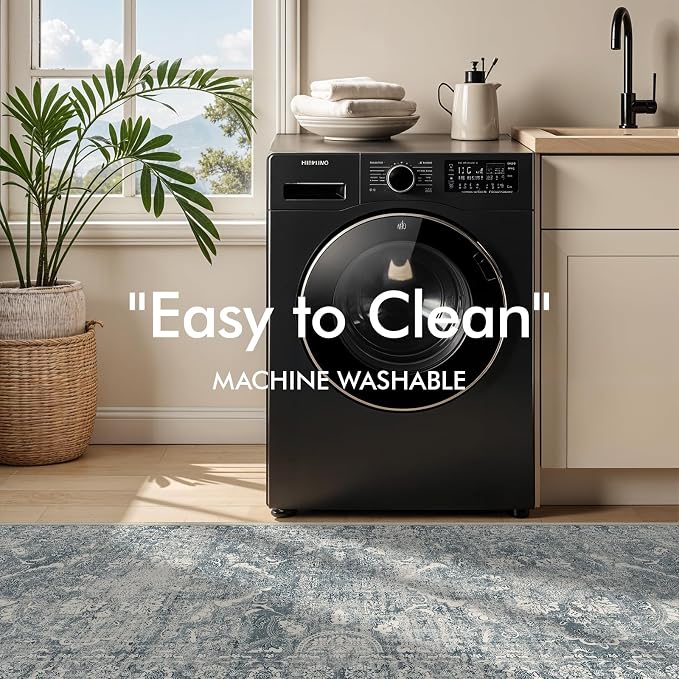 2x3 Entryway Area Rug Washable - Image 8