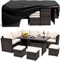 Wumiokio Patio Furniture Set, 7 Pieces Outdoor Patio Furniture by Wumiokio
