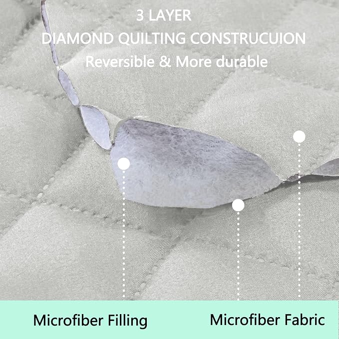 Reversible Sofa Covers Couch Cover Furniture Protector - Image 3
