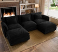 ELUCHANG Oversized 116" Modular Sectional Sofa, Comfy Cloud Couch, U Shaped by ELUCHANG
