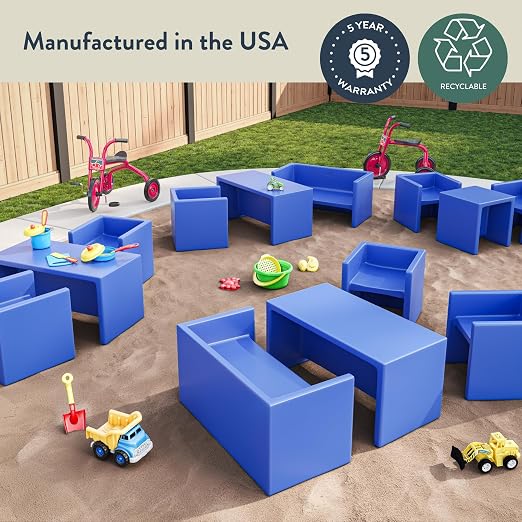 Children's Factory Adapta-Bench, Kids Flexible Seating, Preschool and Daycare - Image 5