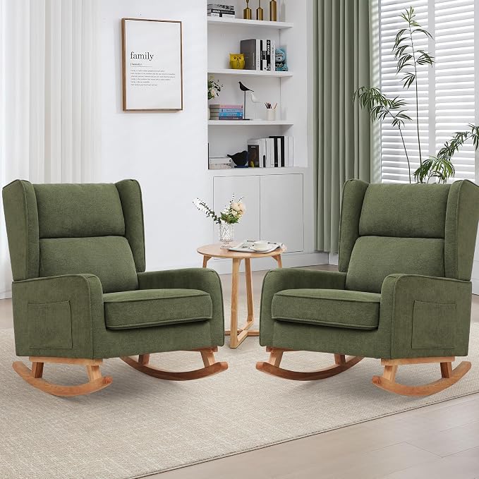 HCHAIRH Nursery Rocking Chairs, Rocking Chair Nursery by HCHAIRH