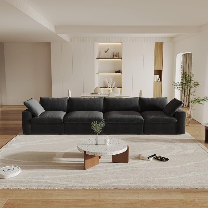 Cloud Modular Sectional Sofa Couch, Minimalist Deep Sofa Couches, Sofa Covers by SofaFurniture