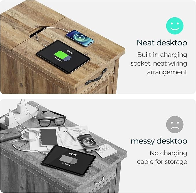 LINSY HOME End Table Set of 2 - Image 5