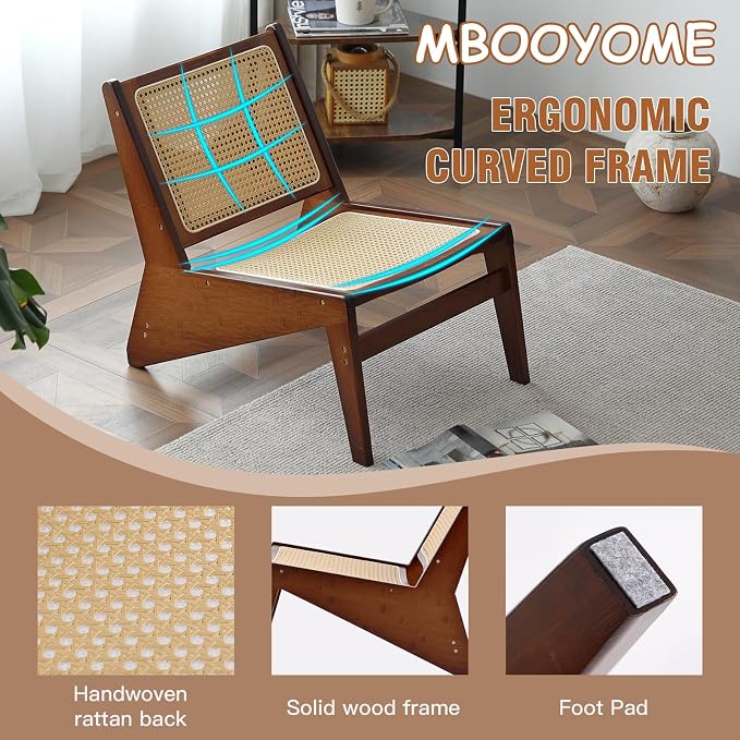 MBOOYOME Mid Century Modern Accent Chair - Image 5