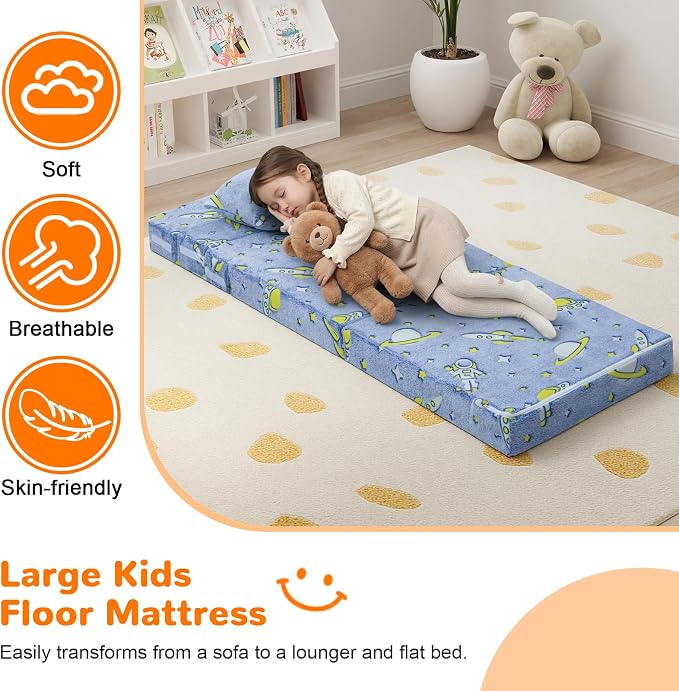MeMoreCool Foldable Futon Chair Bed - Image 4