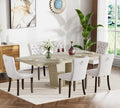 Henf 7 Pieces Extendable Dining Table Set by Henf