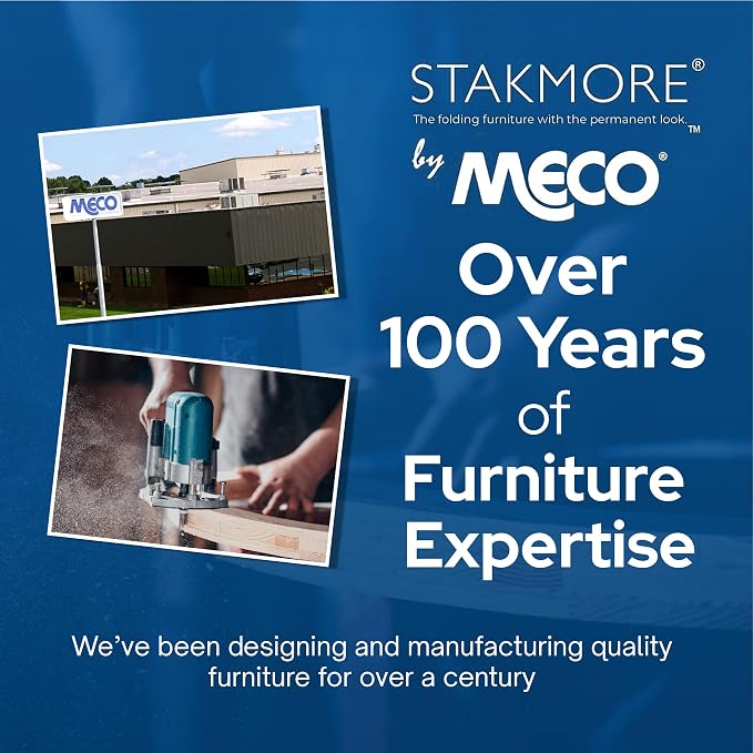 Stakmore Classic Straight Edge Square Folding Card Table 32x32 - Image 6