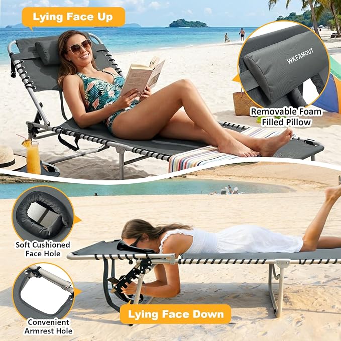 Backpack Sun Tanning Chair - Image 6