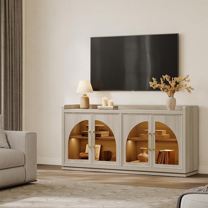 SICOTAS Sideboard Buffet Cabinet - Image 4