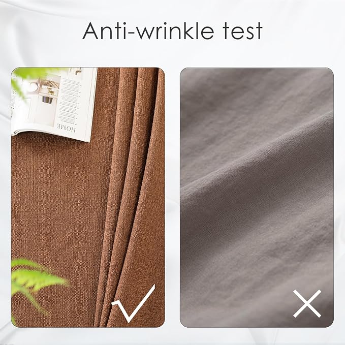 BALCONY & FALCON Round Tablecloth Washable Wrinkle Resistant and Water Proof - Image 4