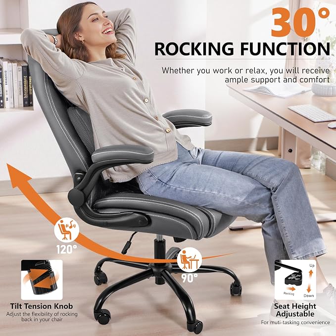 BESTFAIR Office Chair, Executive Computer Desk Chair - Image 6