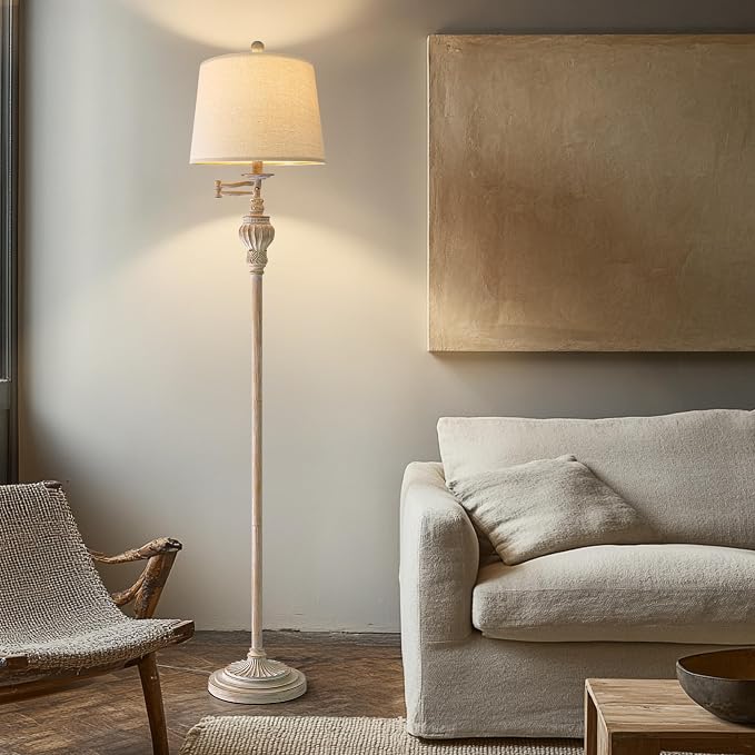 G-SAFAVA 61" Vintage Floor Lamp - Image 2
