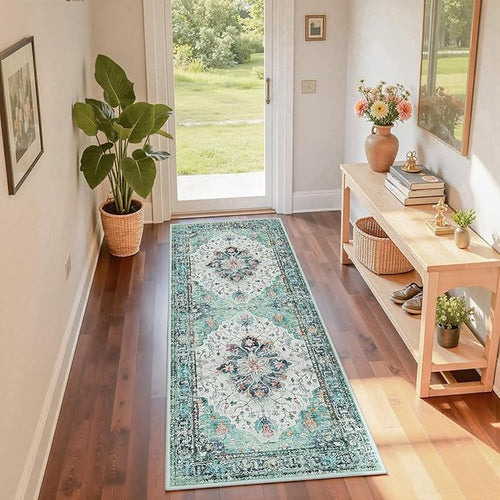 Area Rugs 2'x6' Runner Rug Non Slip Washable by RELEANY