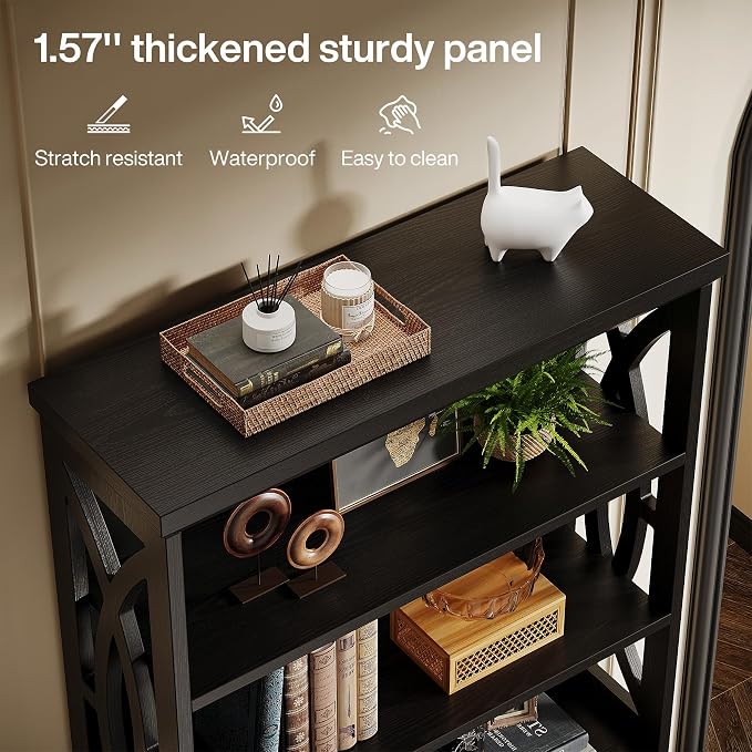 Tribesigns 6-Tier Bookshelf, 71 Inches Tall Freestanding Bookcase, Large - Image 6