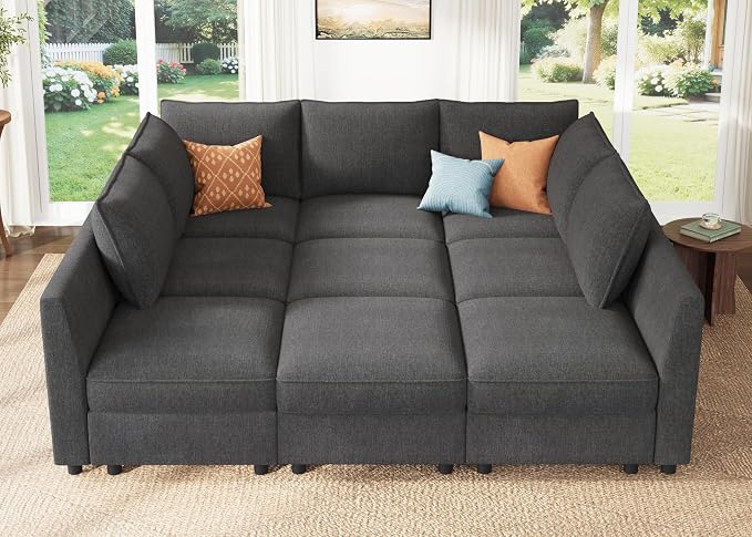 HONBAY Modular Sectional Sleeper Sofa - Image 3