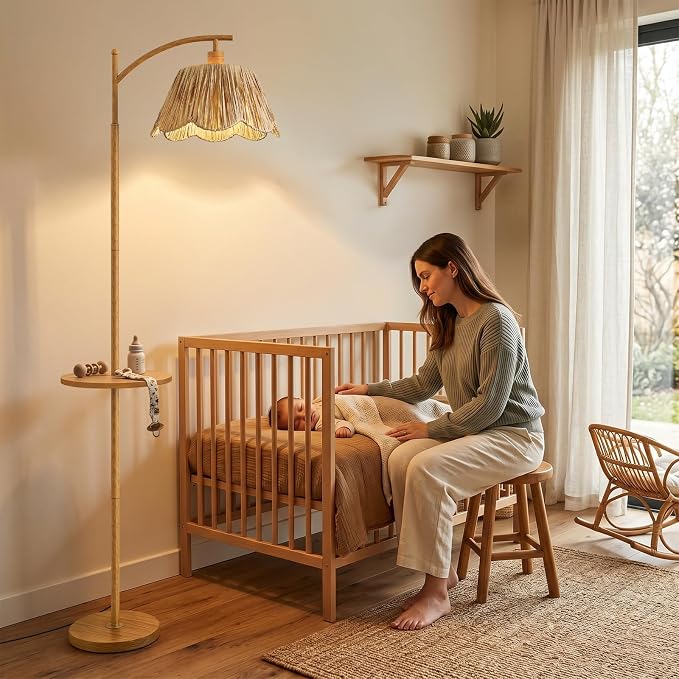 Oneach 63.5" Floor Lamp with Table - Image 4
